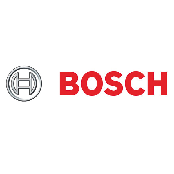 Logo von Bosch in Rot mit dem typischen H-Symbol im Kreis